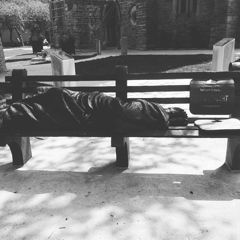 Homeless Jesus statue 